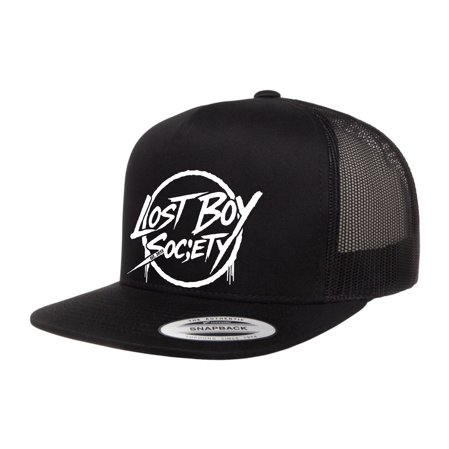 LOST BOY SOCIETY ORIGINAL FLAT SNAP BLACK