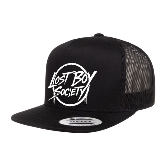 LOST BOY SOCIETY ORIGINAL FLAT SNAP BLACK