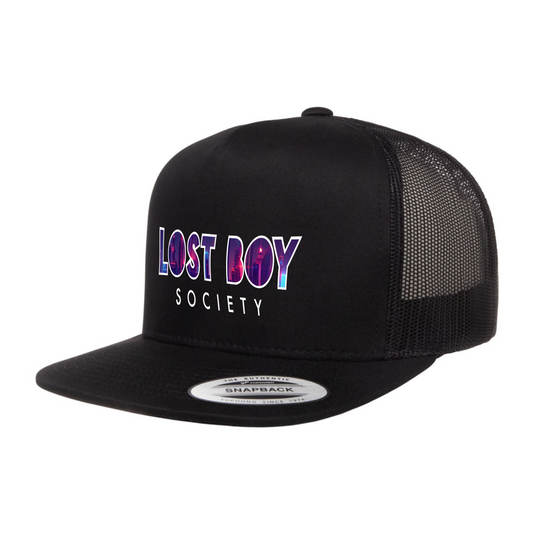 LOST BOY SOCIETY CYBER FLAT SNAP BLACK