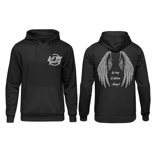 WING RIDDEN ANGEL HOODIE
