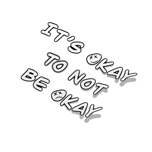 ITS OKAY TO NOT BE OKAY KISSCUT